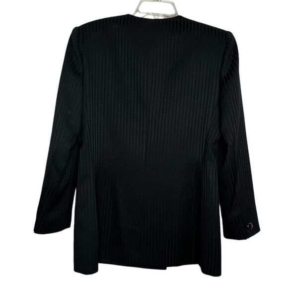 Vintage NYPD Direct‎ Double Breasted Black Blazer - Picture 4 of 7